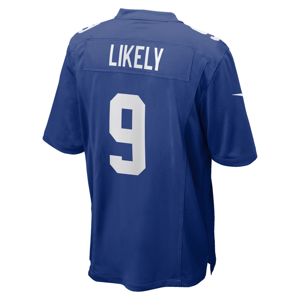 Men's New York Giants Isaiah Likely Nike Royal Team Game Jersey - Image 6