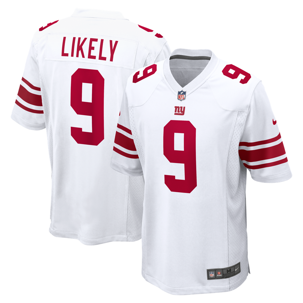 Men's New York Giants Isaiah Likely Nike White Game Jersey - Image 2
