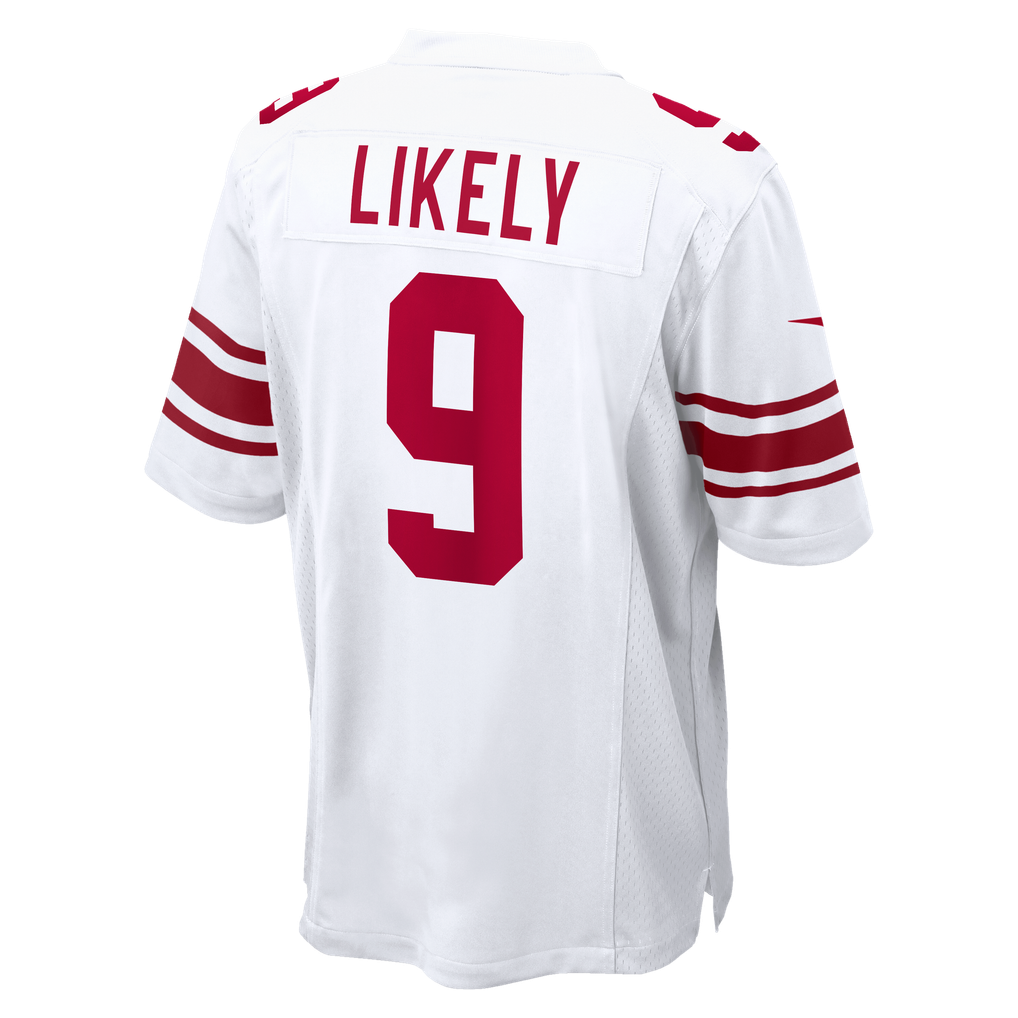 Men's New York Giants Isaiah Likely Nike White Game Jersey - Image 4