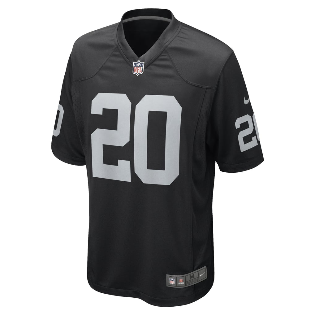 Men's Las Vegas Raiders Isaiah Pola-Mao Nike Black Game Player Jersey - Image 3