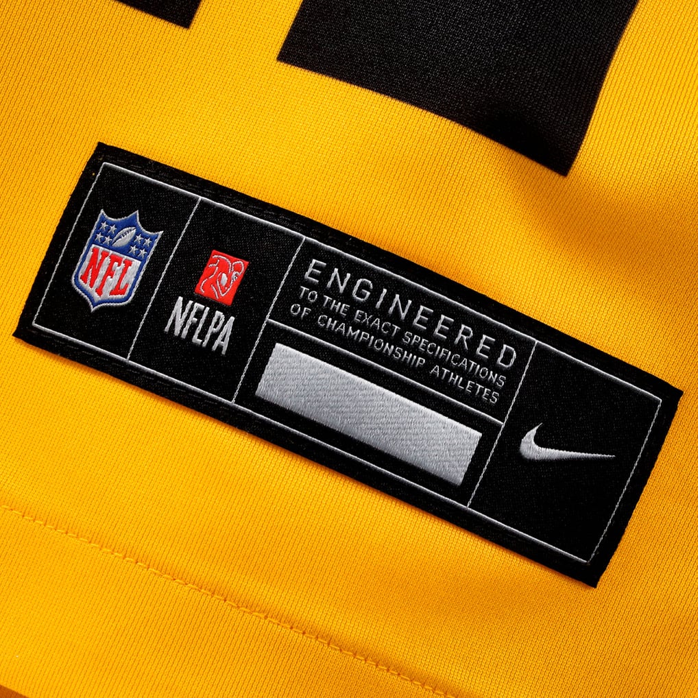 Men's Pittsburgh Steelers Jack Sawyer Nike  Gold Alternate Game Jersey - Image 6