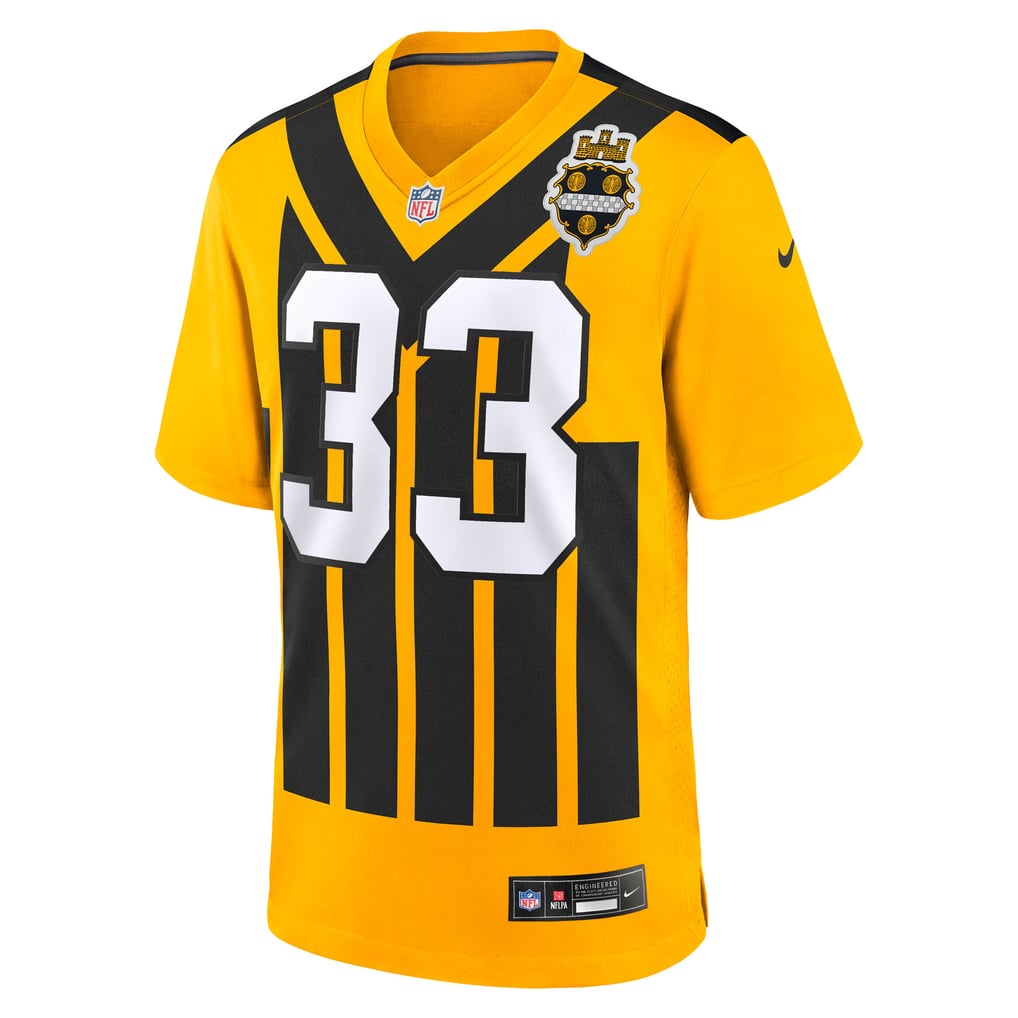 Men's Pittsburgh Steelers Jack Sawyer Nike  Gold Alternate Game Jersey - Image 3