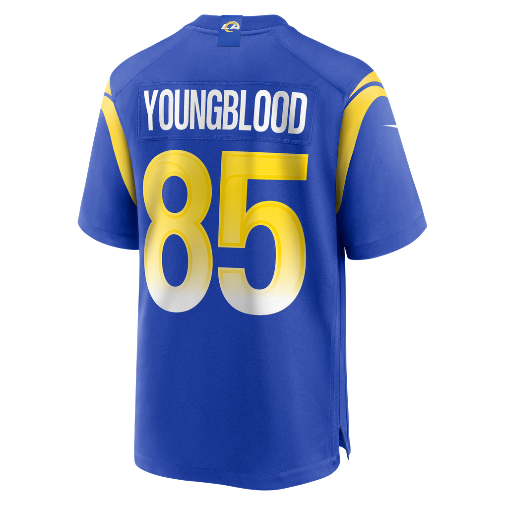 Men's Los Angeles Rams Jack Youngblood Nike Royal Game Retired Player Jersey - Image 4