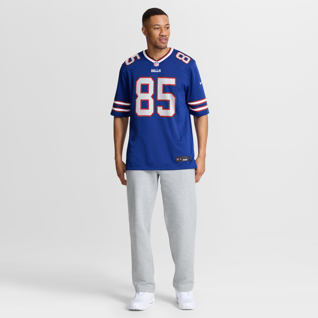 Men's Buffalo Bills Jackson Hawes Nike  Royal Team Game Jersey - Image 8