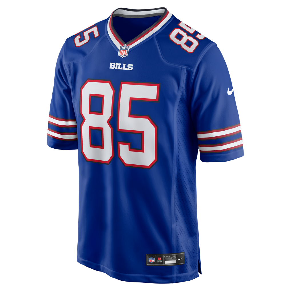 Men's Buffalo Bills Jackson Hawes Nike  Royal Team Game Jersey - Image 3