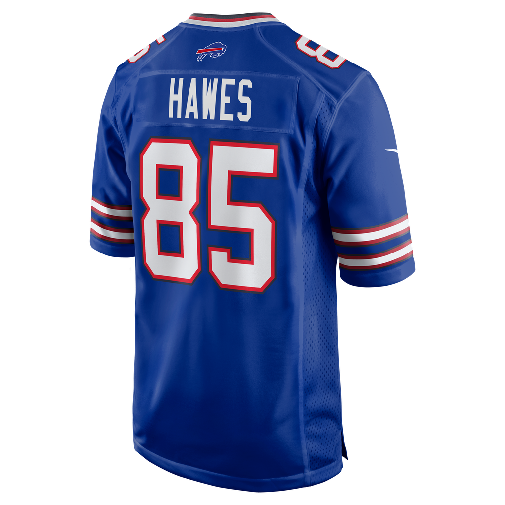 Men's Buffalo Bills Jackson Hawes Nike  Royal Team Game Jersey - Image 4