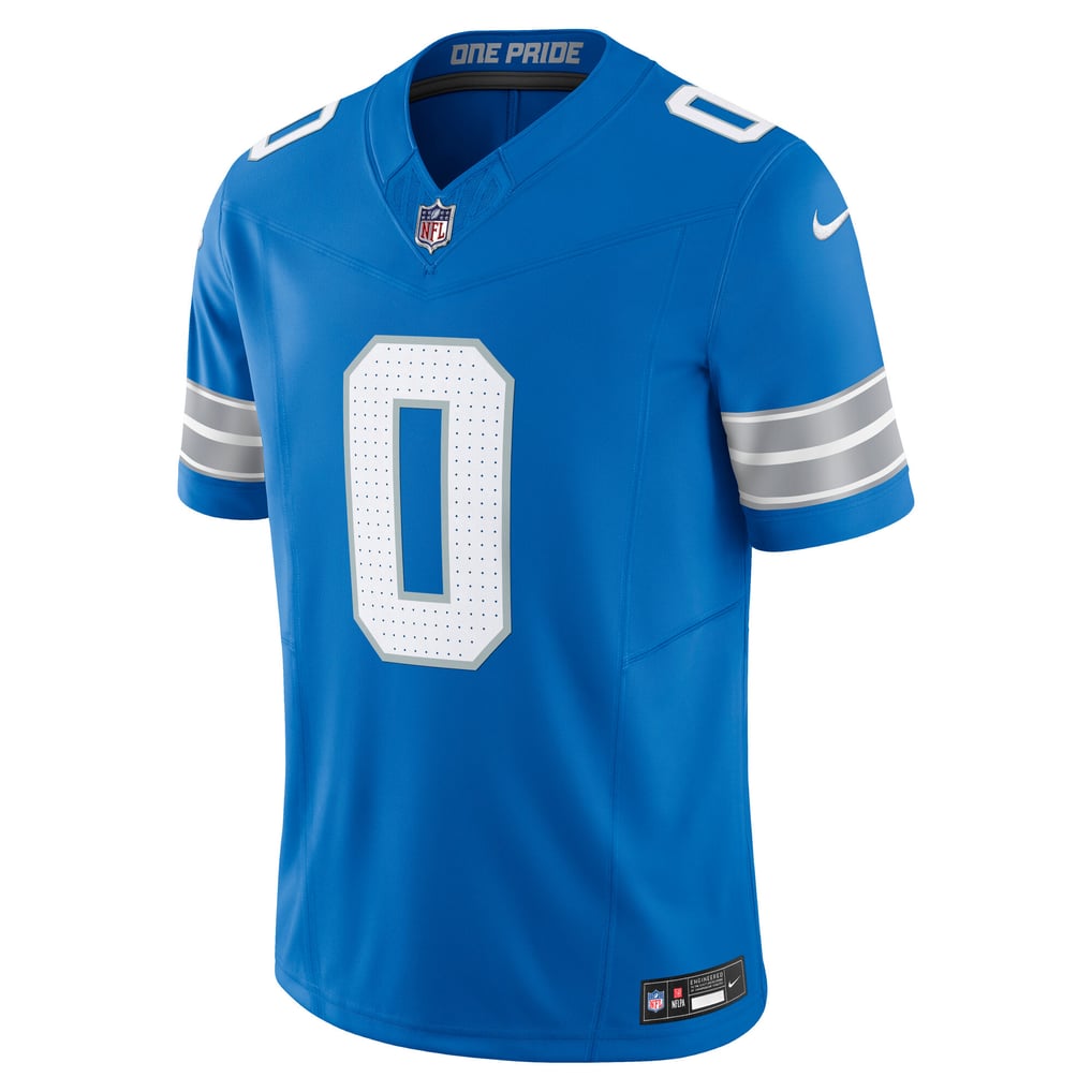 Men's Detroit Lions Jahmyr Gibbs Nike Blue Vapor F.U.S.E. Limited Jersey - Image 3