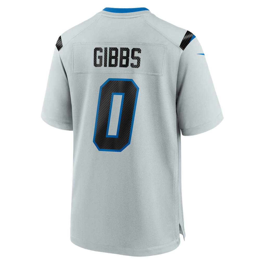 Men's Detroit Lions Jahmyr Gibbs Nike Silver 2026 Rivalries Collection Game Jersey - Image 4