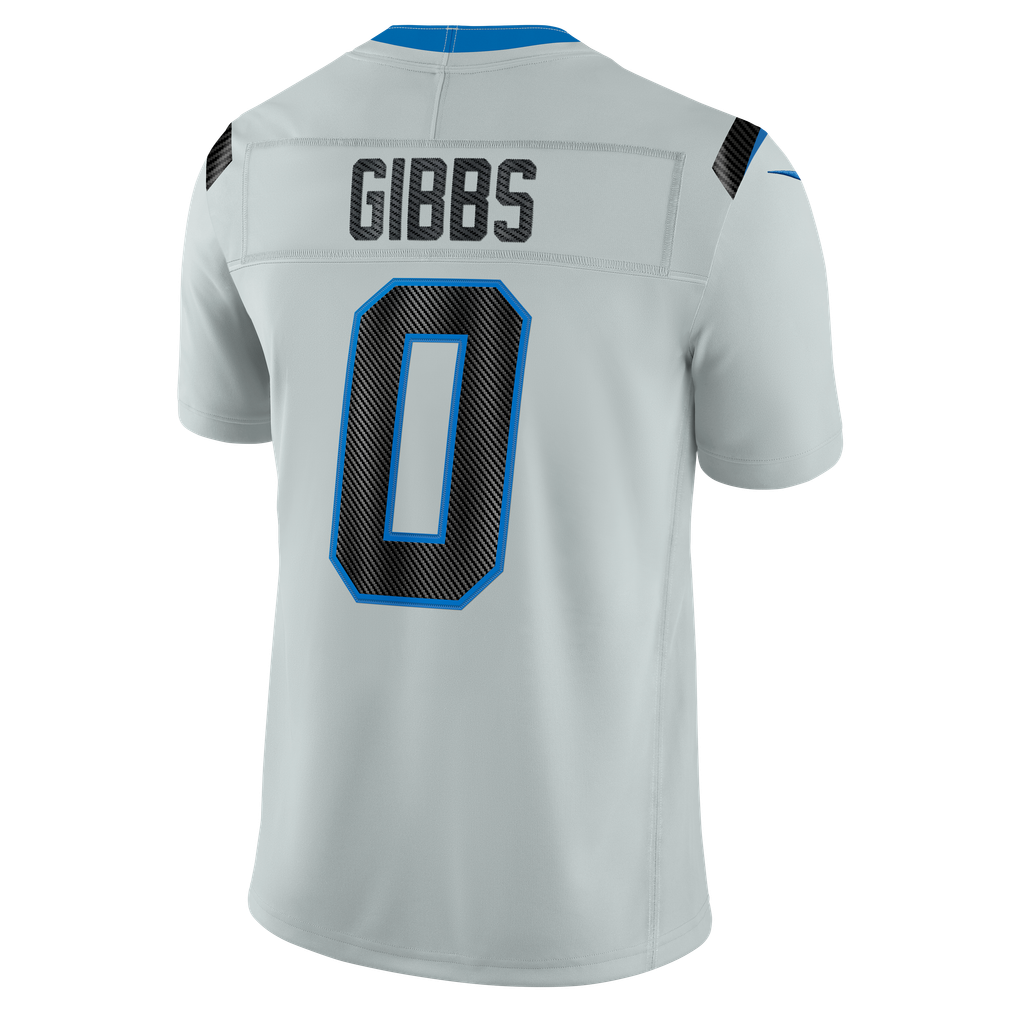 Men's Detroit Lions Jahmyr Gibbs Nike Silver 2026 Rivalries Collection Stitched Limited Jersey - Image 8