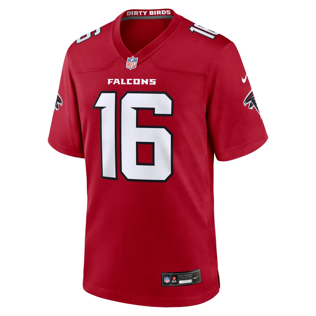Men's Atlanta Falcons Jake Bailey Nike Red Team Game Jersey