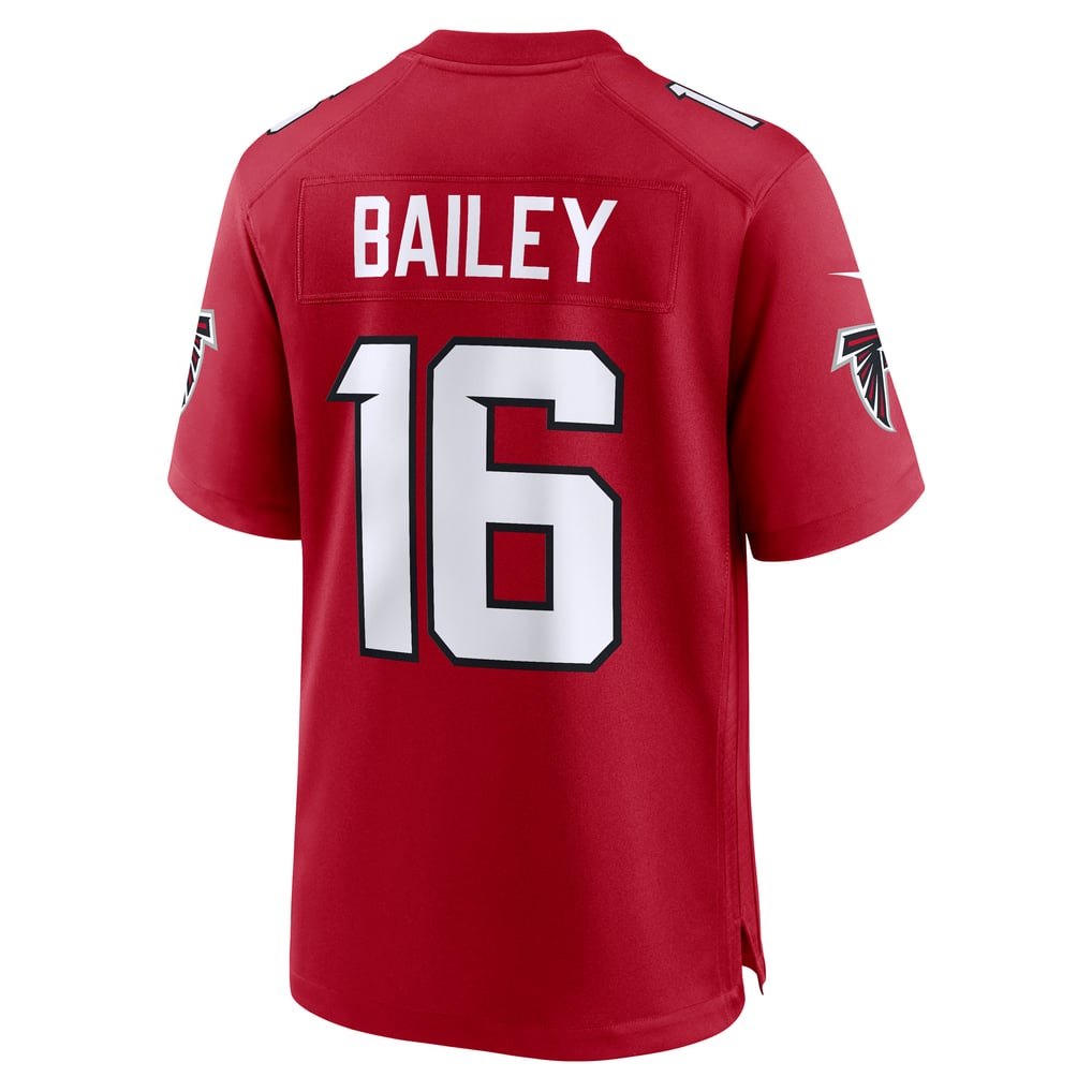 Men's Atlanta Falcons Jake Bailey Nike Red Team Game Jersey