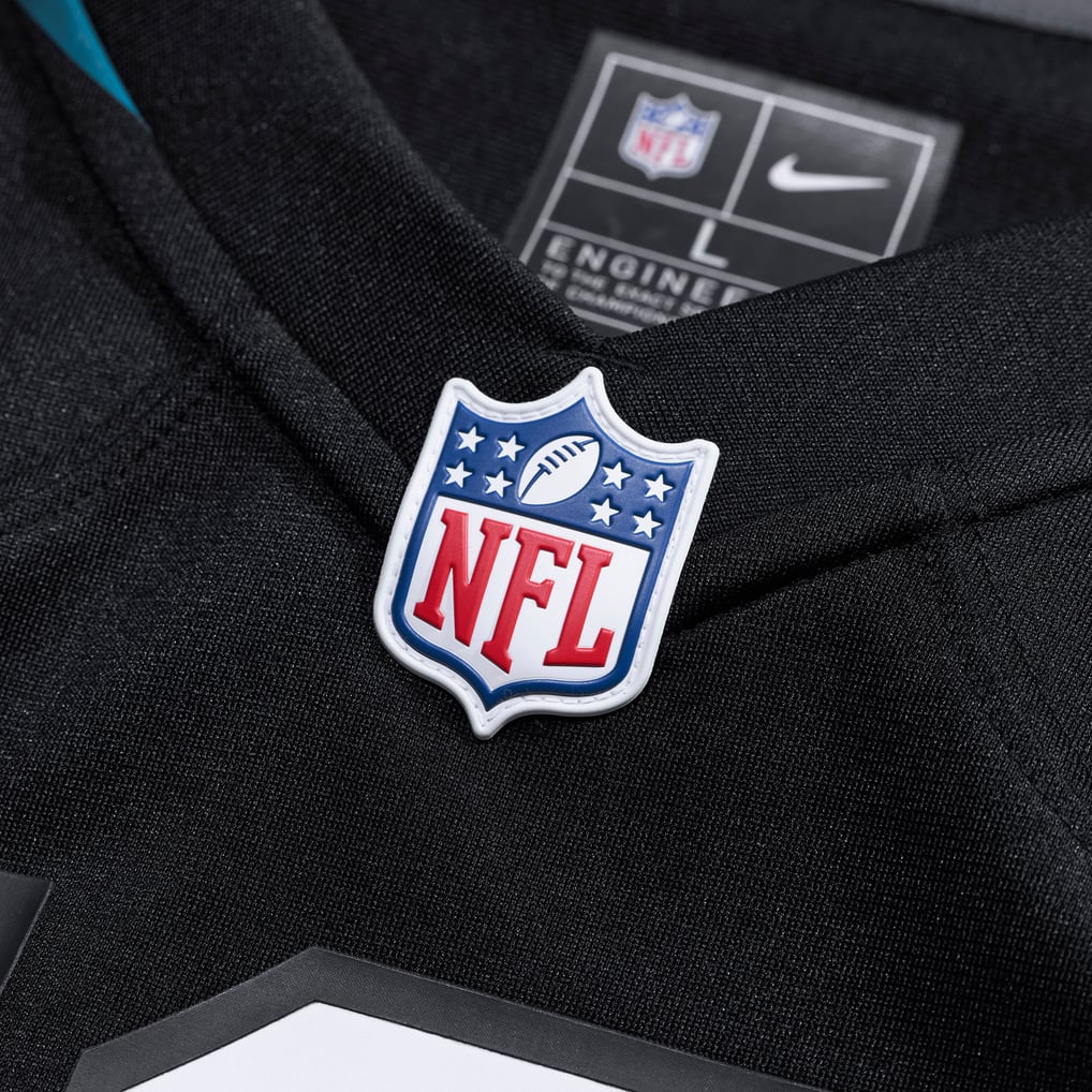 Men's Jacksonville Jaguars Jakobi Meyers Nike  Black Alternate  Game Jersey - Image 5