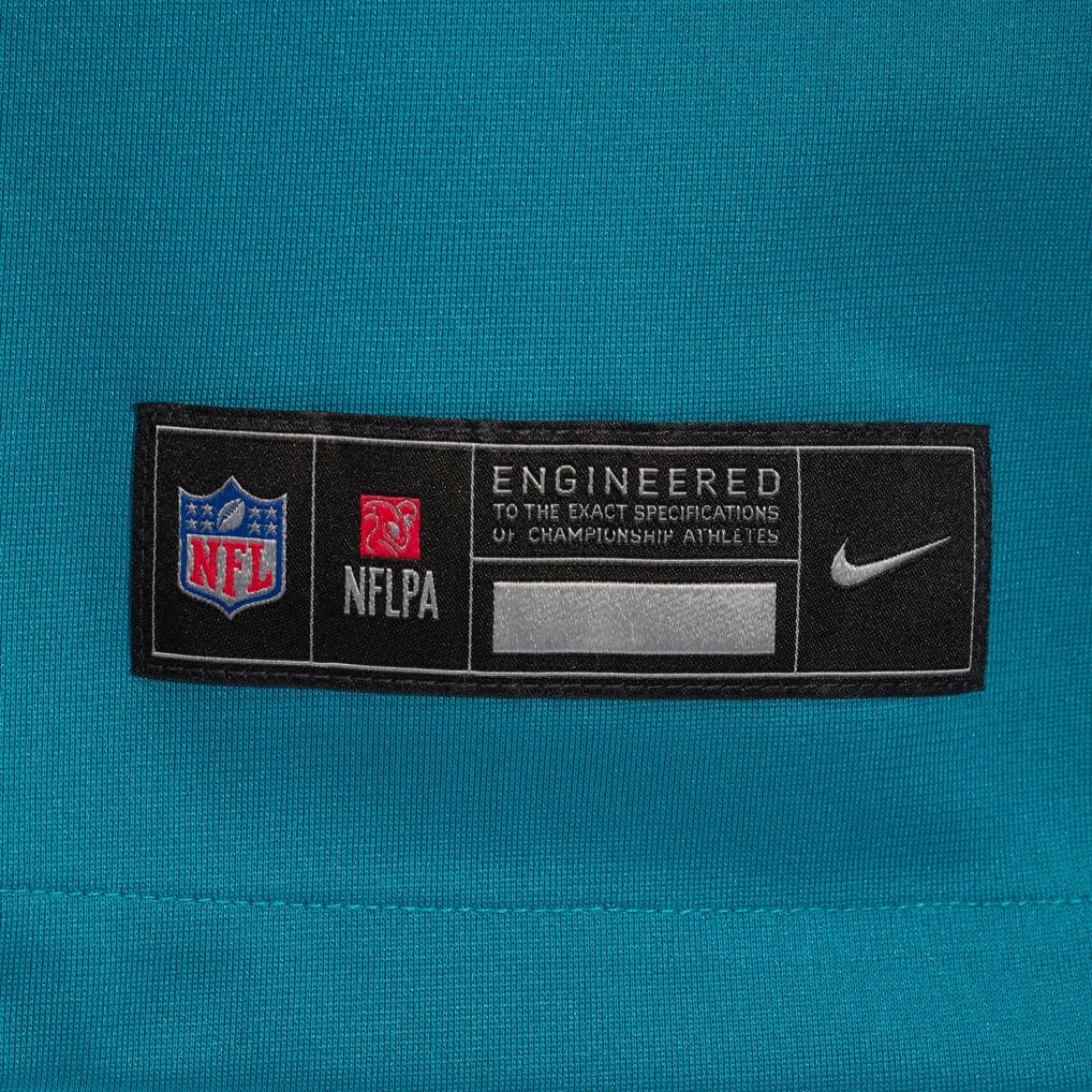 Men's Jacksonville Jaguars Jakobi Meyers Nike  Teal Alternate 2 Prowler Throwback Game Jersey - Image 7