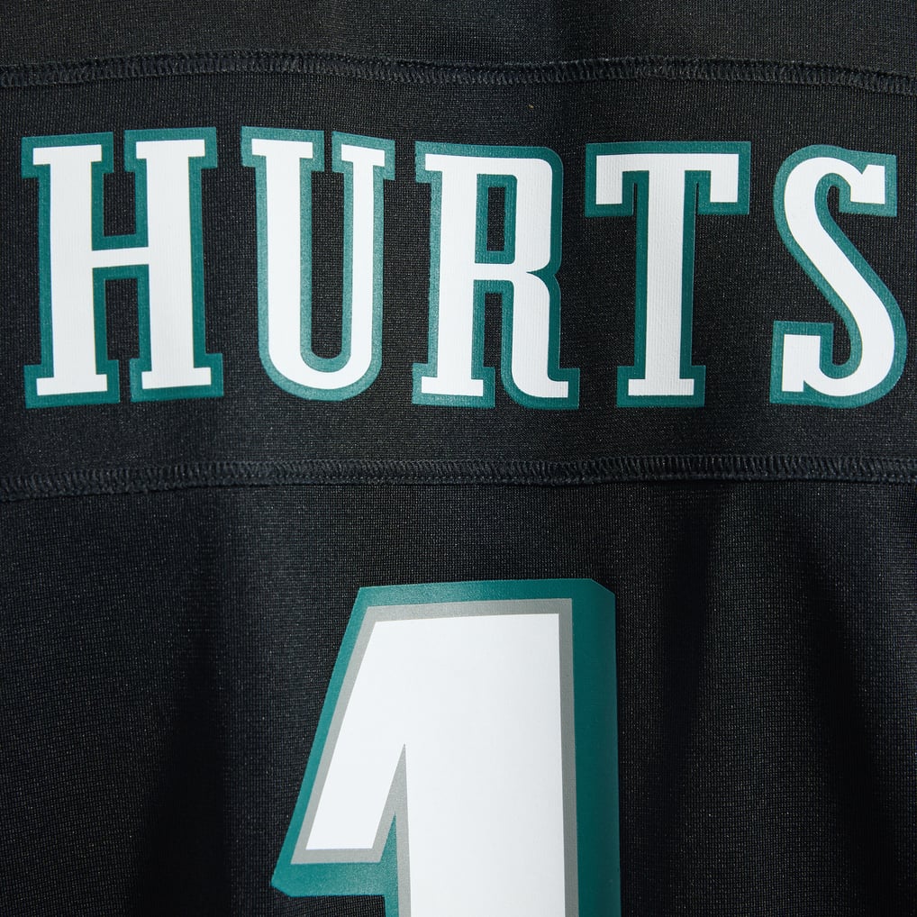 Men's Philadelphia Eagles Jalen Hurts Nike  Black Alternate Game Jersey - Image 13