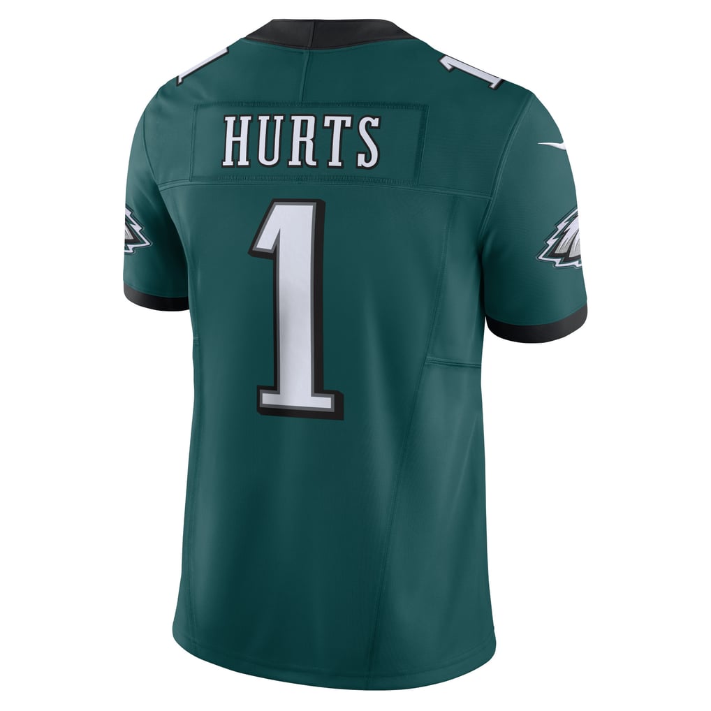 Men's Philadelphia Eagles Jalen Hurts Nike Green Vapor F.U.S.E. Limited Jersey - Image 4