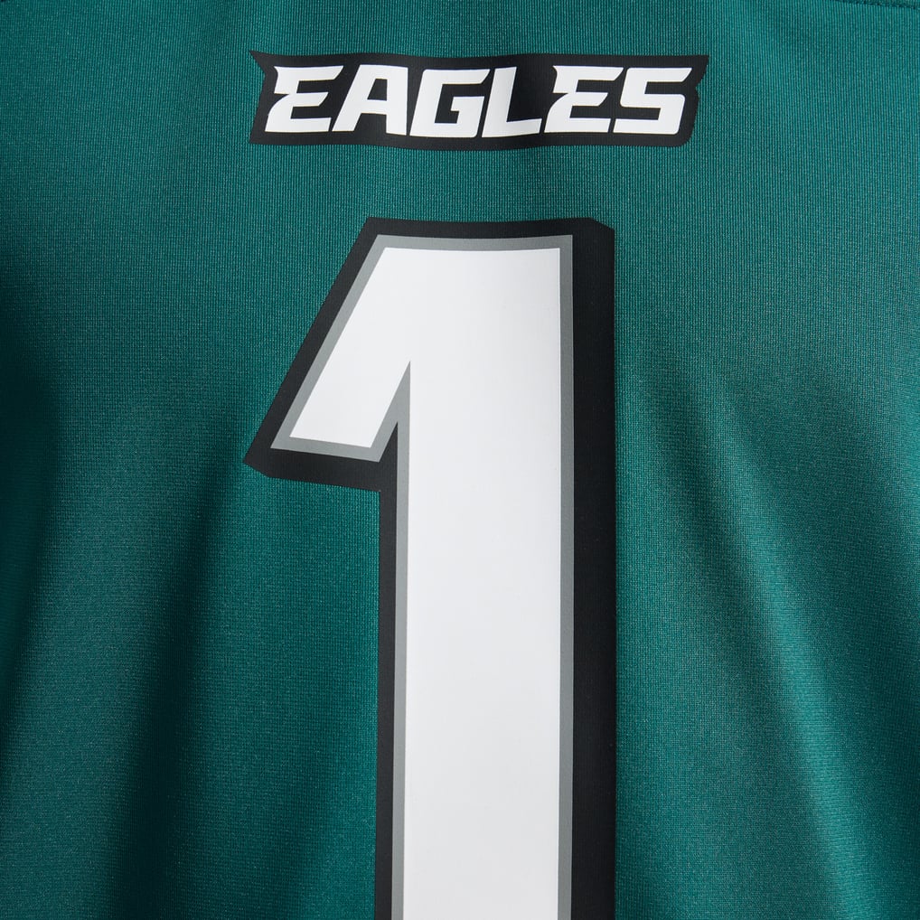 Men's Philadelphia Eagles Jalen Hurts Nike  Midnight Green Team Game Jersey - Image 12