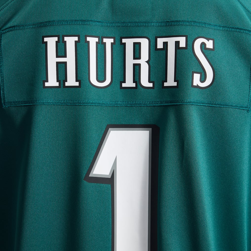 Men's Philadelphia Eagles Jalen Hurts Nike  Midnight Green Team Game Jersey - Image 13