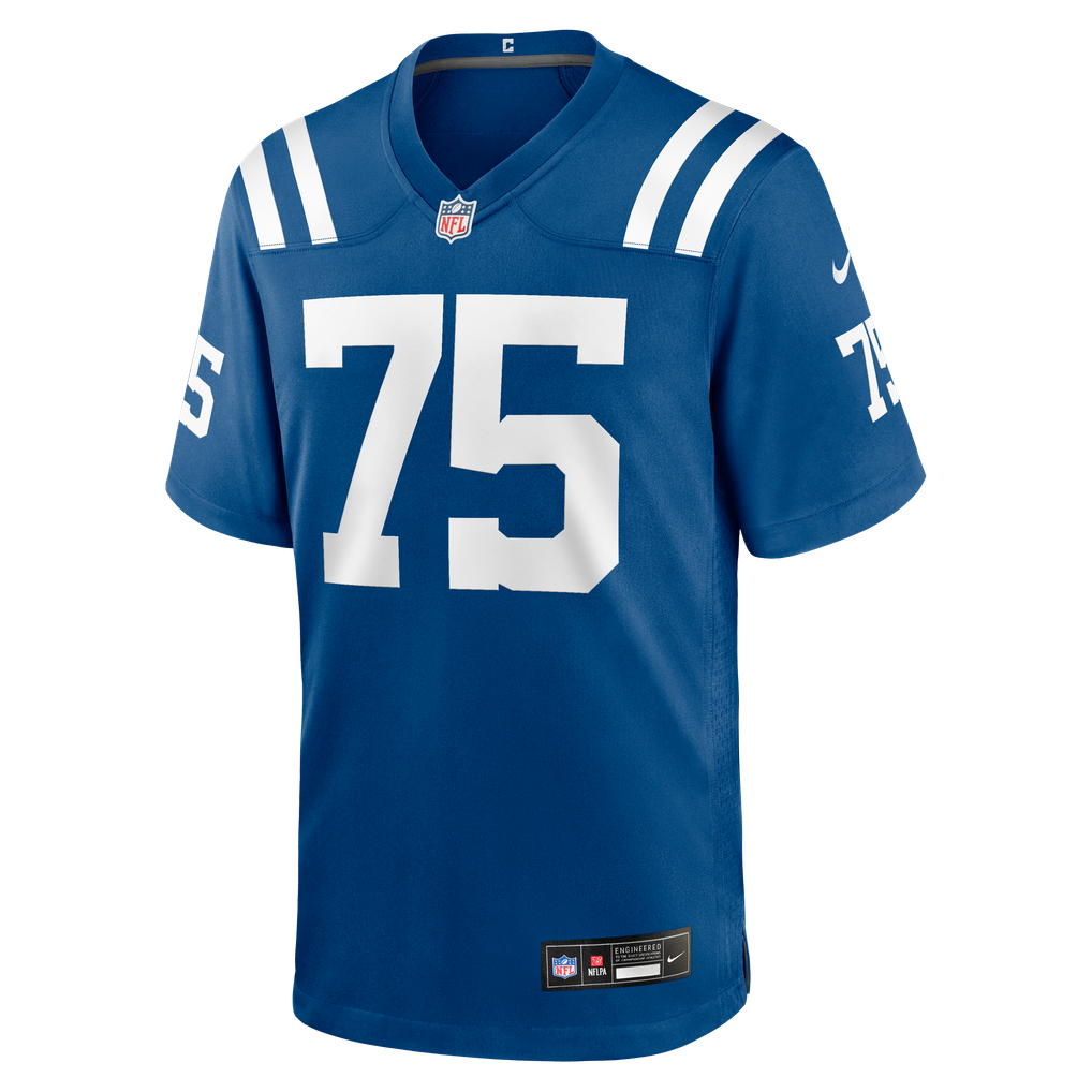 Men's Indianapolis Colts Jalen Travis Nike  Royal Team Game Jersey - Image 3