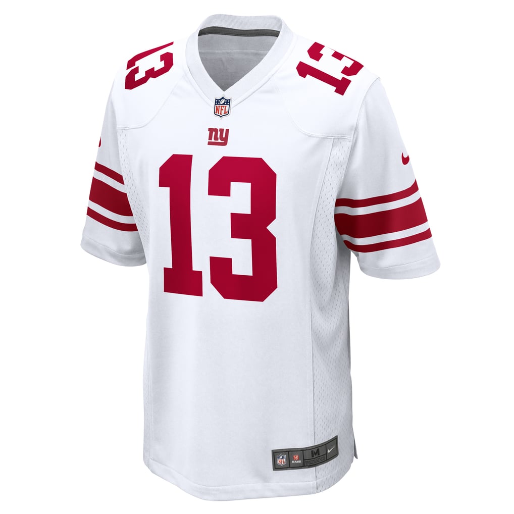 Men's New York Giants Jalin Hyatt Nike  White  Game Jersey - Image 3