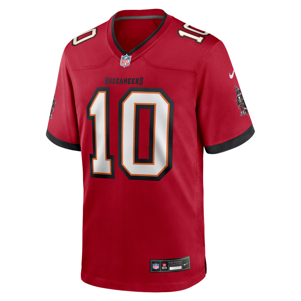 Men's Tampa Bay Buccaneers Jalon Daniels Nike Red Team Game Jersey - Image 5