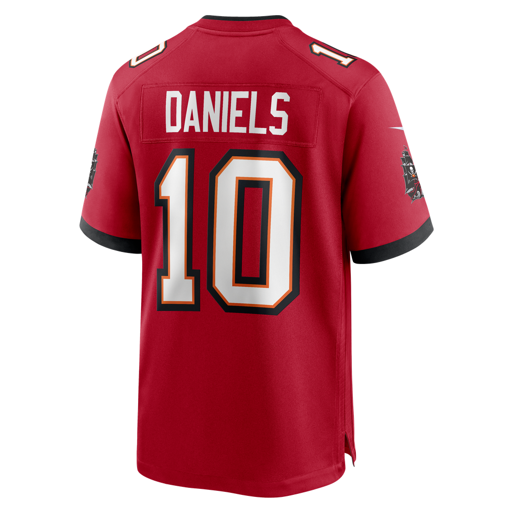 Men's Tampa Bay Buccaneers Jalon Daniels Nike Red Team Game Jersey - Image 6