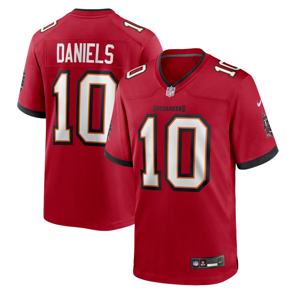 Men's Tampa Bay Buccaneers Jalon Daniels Nike Red Team Game Jersey - Image 1