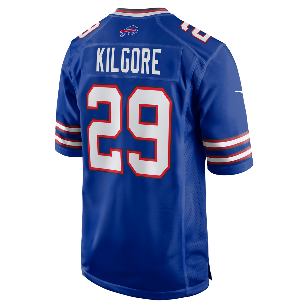 Men's Buffalo Bills Jalon Kilgore Nike Royal Team Game Jersey - Image 6