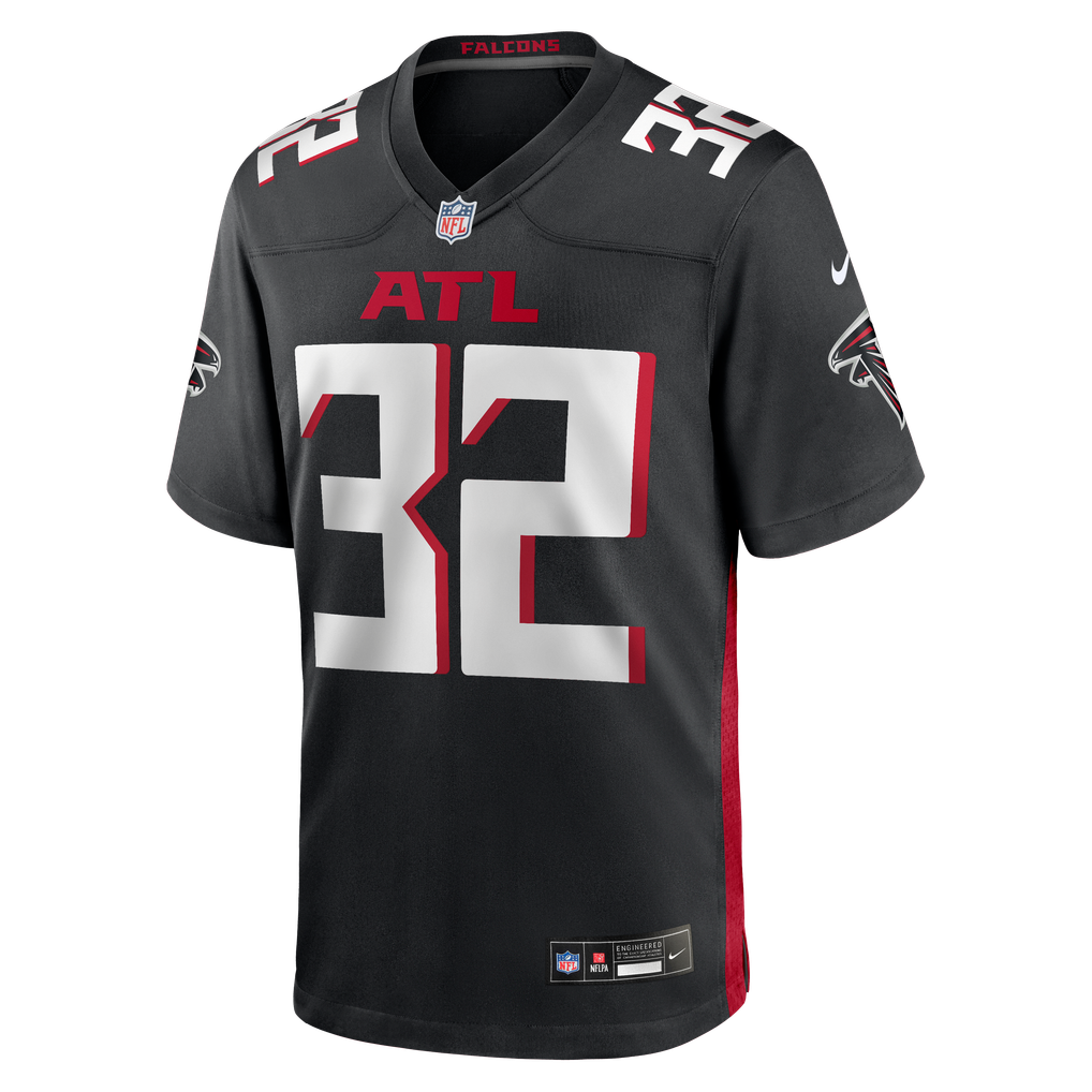 Men's Atlanta Falcons Jamal Anderson Nike Black Game Retired Player Jersey