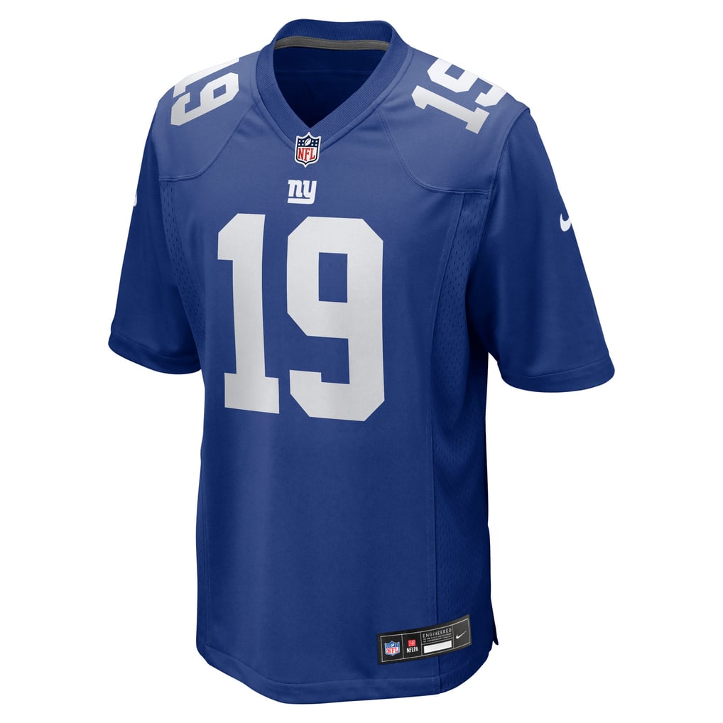 Men's New York Giants Jameis Winston Nike  Royal Team Game Jersey - Image 3