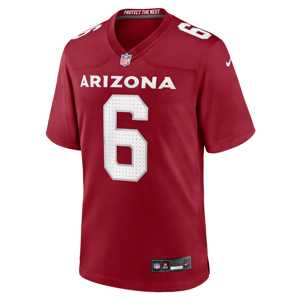 Men's Arizona Cardinals James Conner Nike Cardinal Home Game Jersey - Image 3