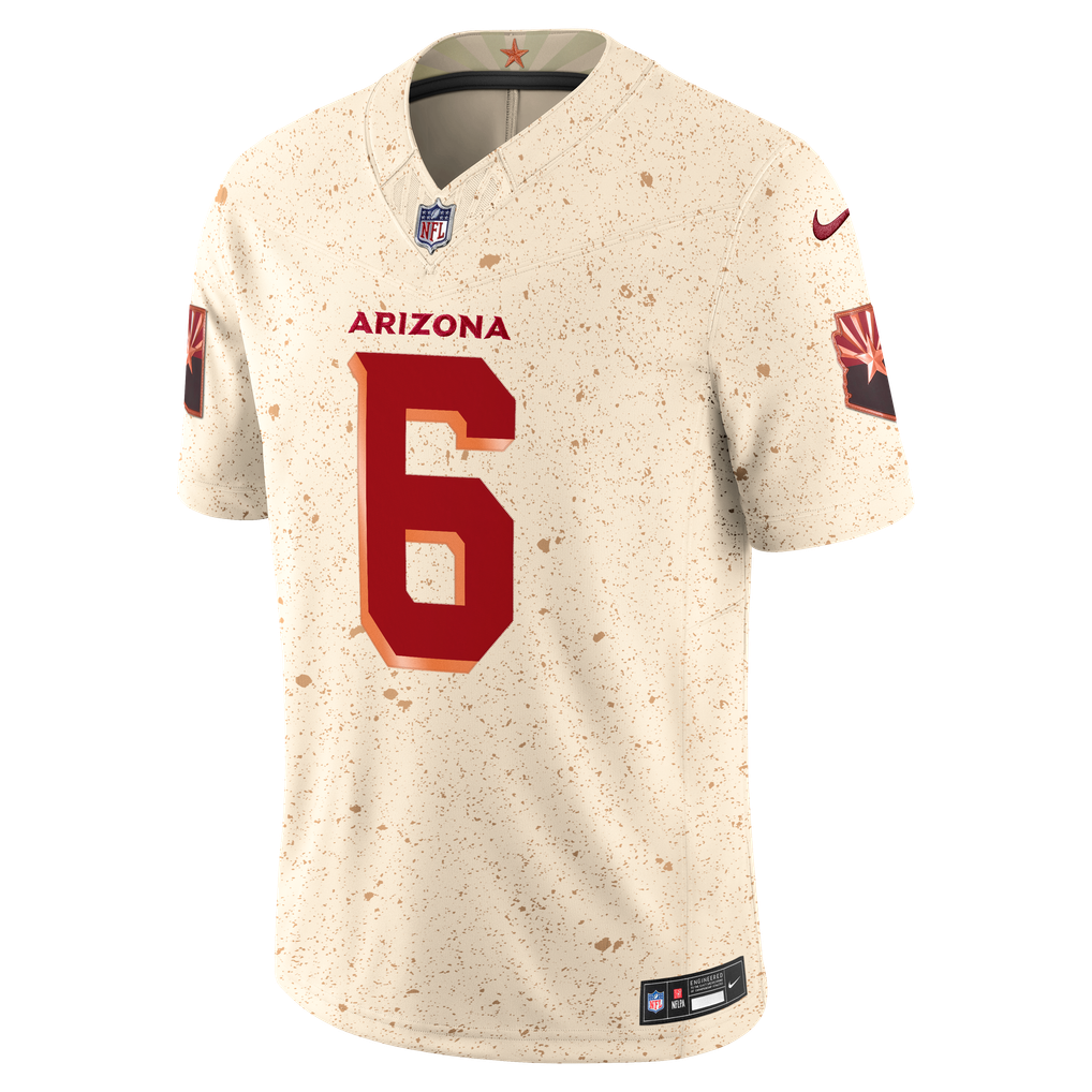 Men's Arizona Cardinals James Conner Nike Natural Rivalries Collection Stitched Limited Jersey - Image 3
