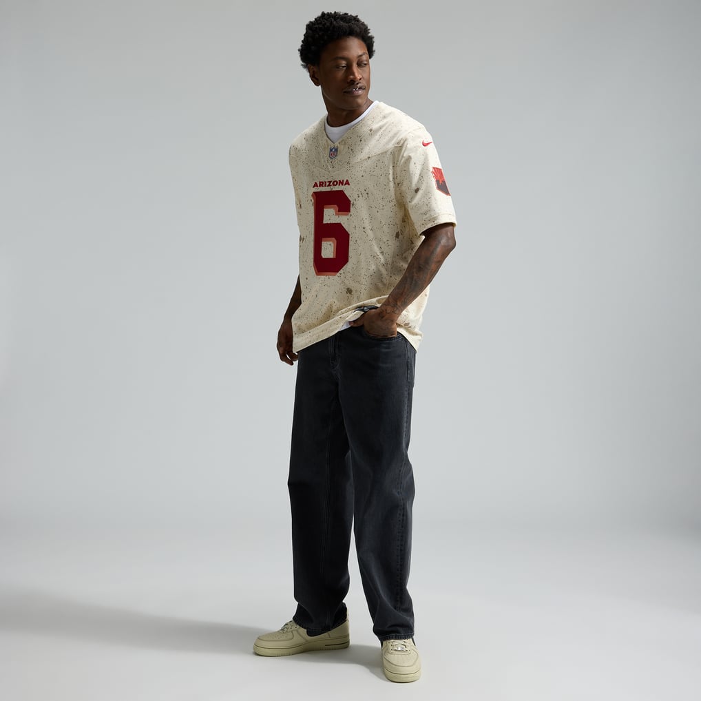 Men's Arizona Cardinals James Conner Nike Natural Rivalries Collection Stitched Limited Jersey - Image 5
