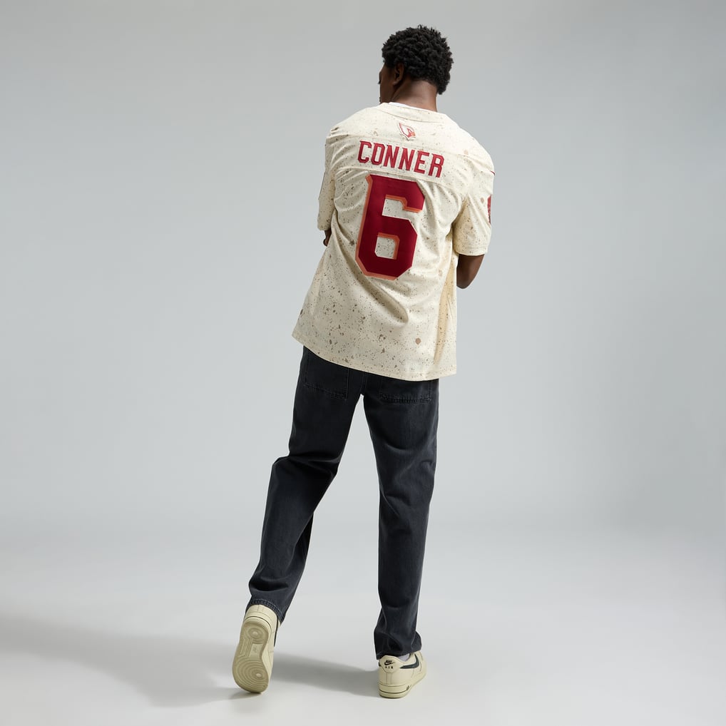 Men's Arizona Cardinals James Conner Nike Natural Rivalries Collection Stitched Limited Jersey - Image 6