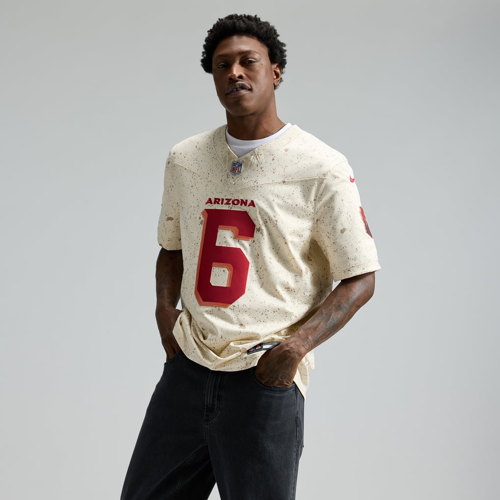 Men's Arizona Cardinals James Conner Nike Natural Rivalries Collection Stitched Limited Jersey - Image 7
