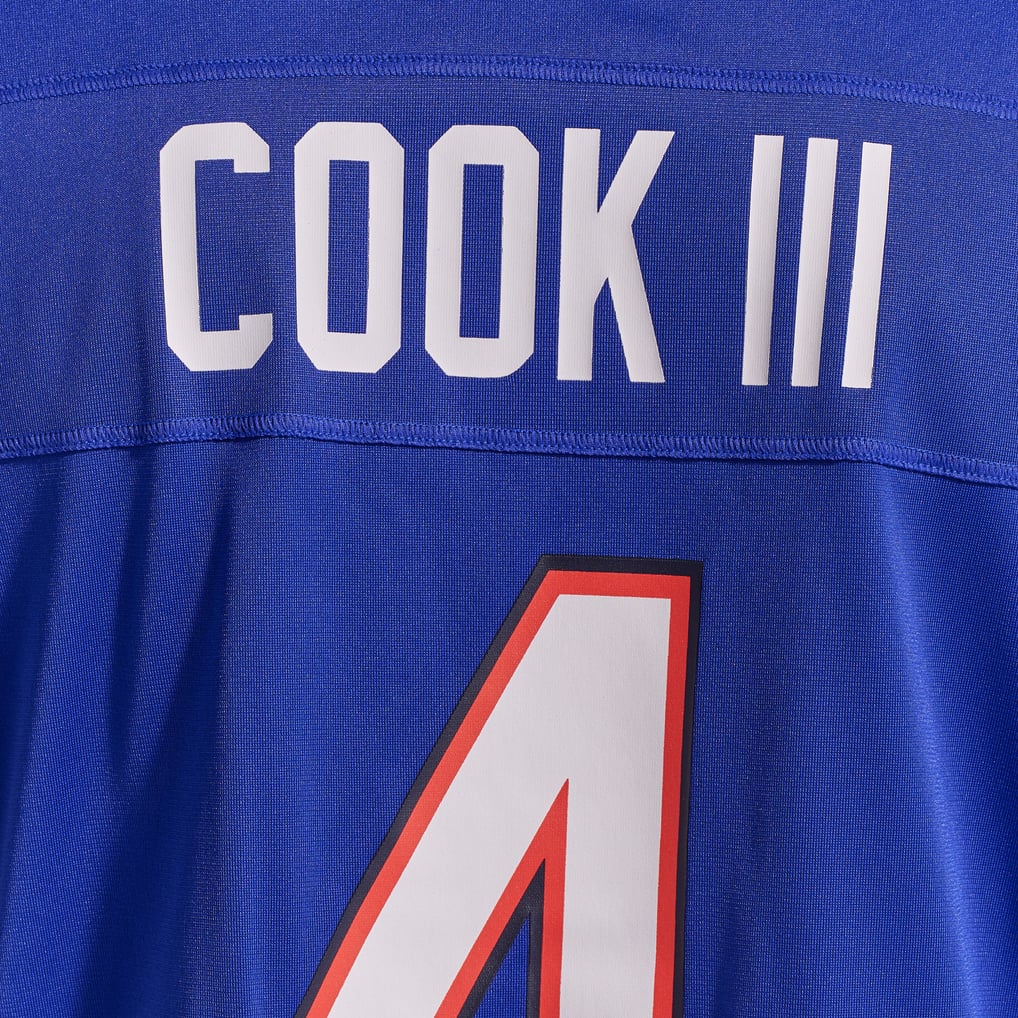 Men's Buffalo Bills James Cook III Nike  Royal Team Game Jersey - Image 12