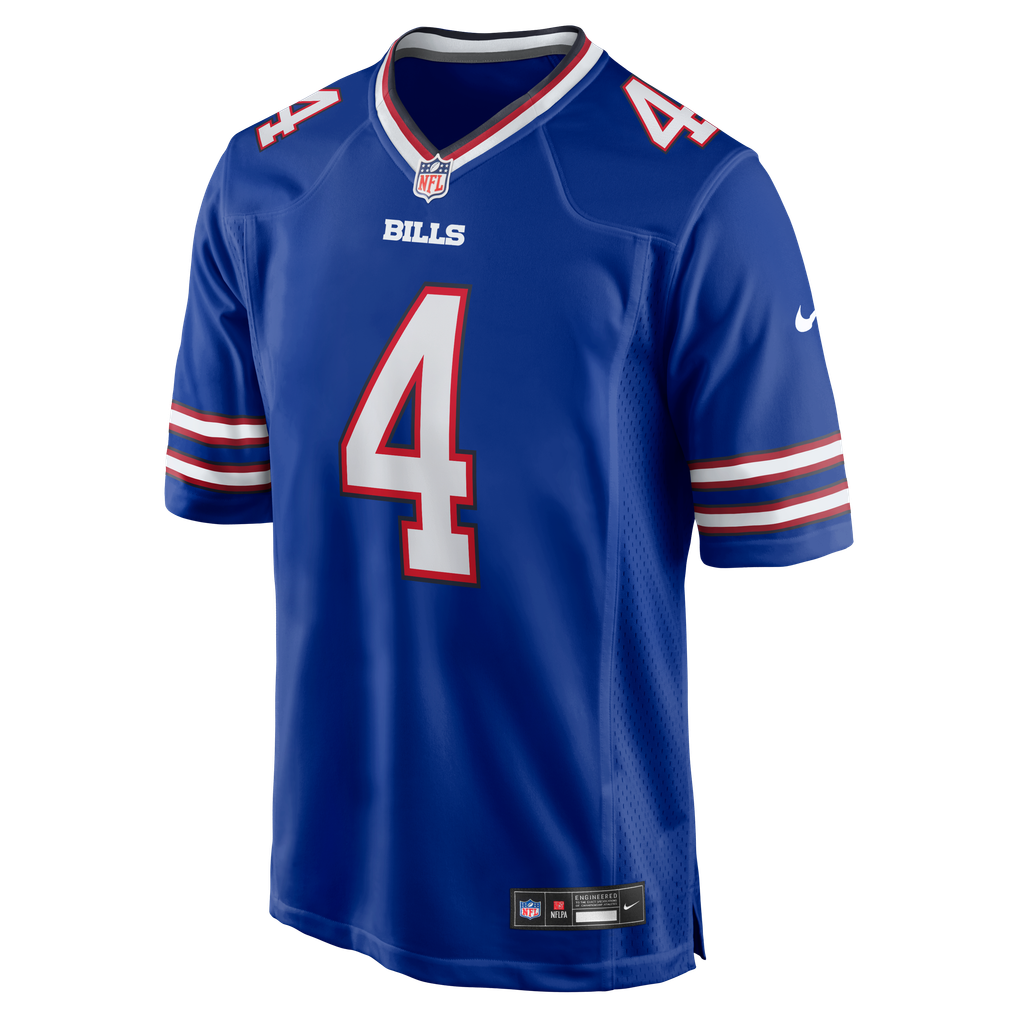 Men's Buffalo Bills James Cook III Nike  Royal Team Game Jersey - Image 7