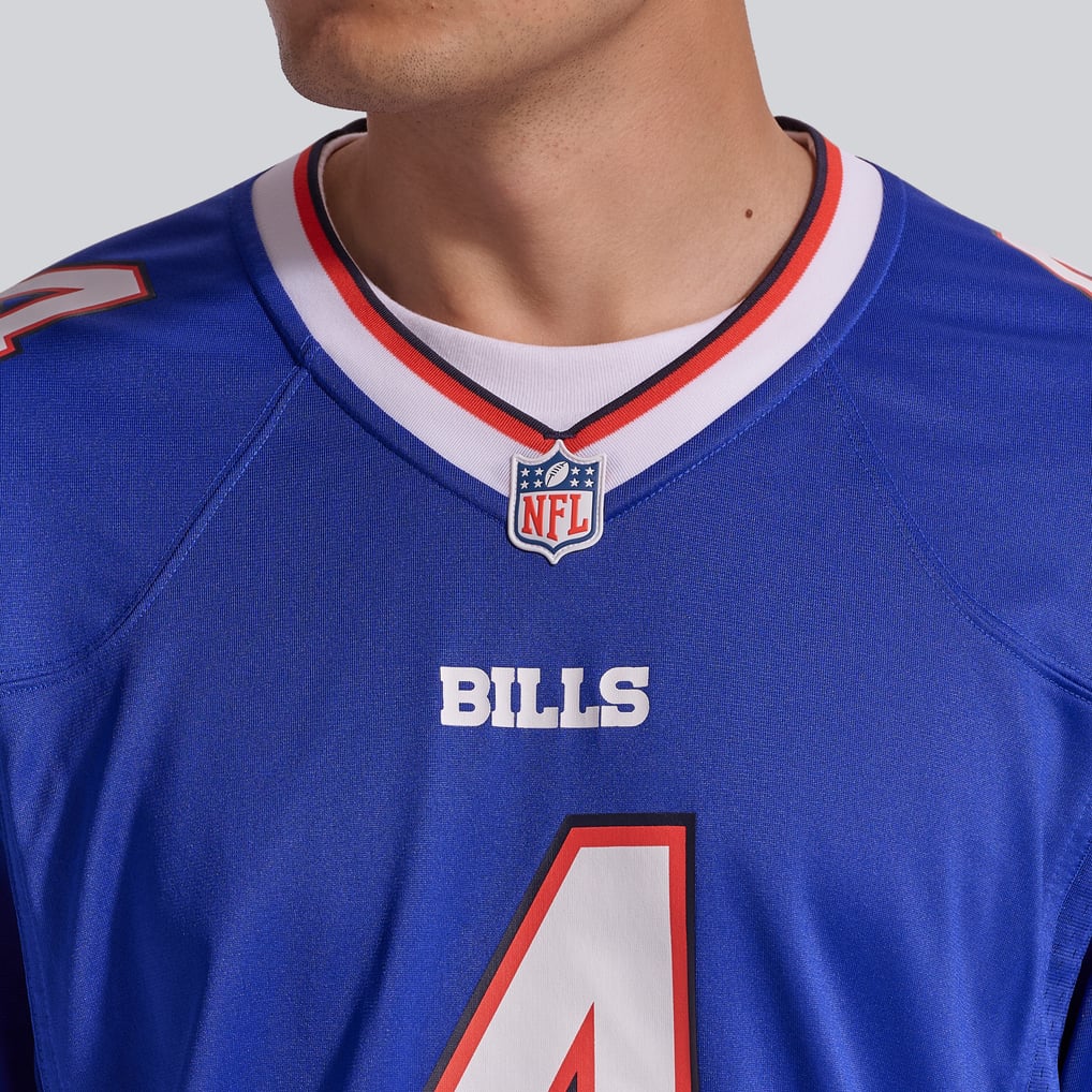 Men's Buffalo Bills James Cook III Nike  Royal Team Game Jersey - Image 9