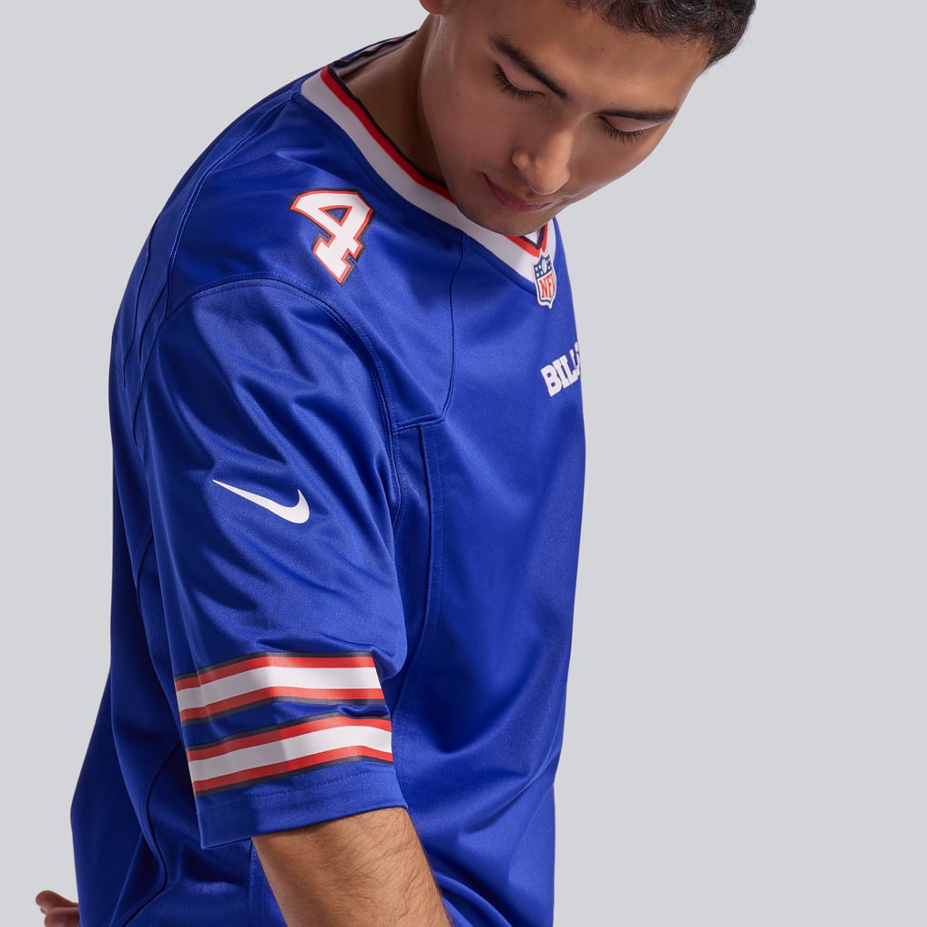 Men's Buffalo Bills James Cook III Nike  Royal Team Game Jersey - Image 10