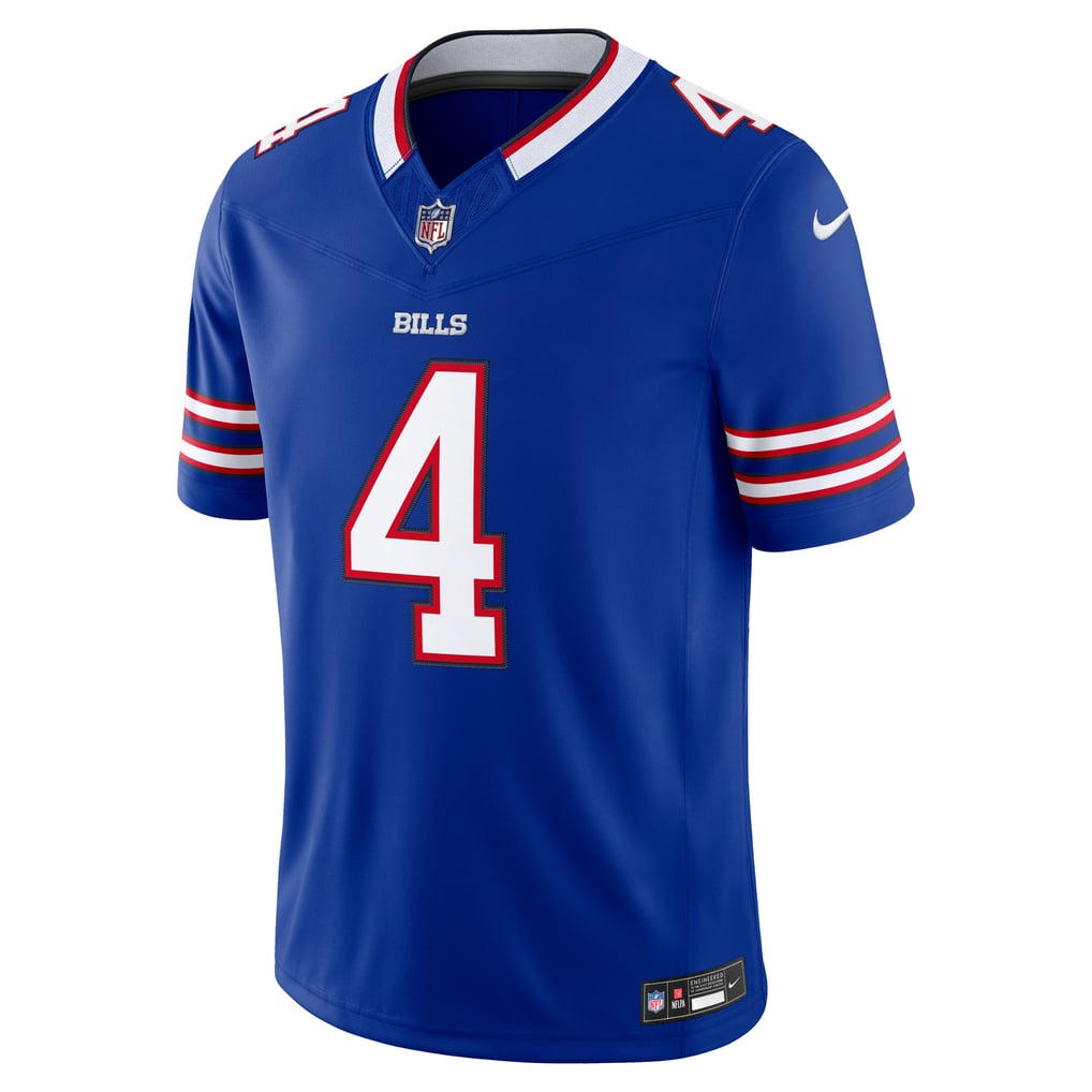 Men's Buffalo Bills James Cook III Nike Royal Team Vapor F.U.S.E. Stitched Limited Jersey - Image 3