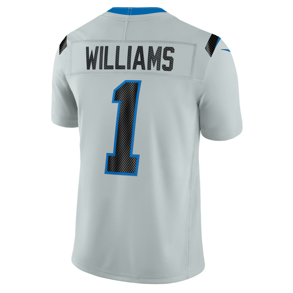 Men's Detroit Lions Jameson Williams Nike Silver 2026 Rivalries Collection Stitched Limited Jersey - Image 4