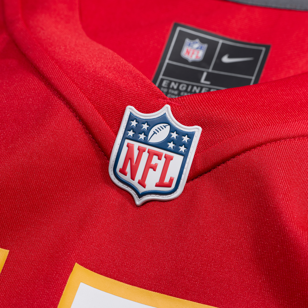 Men's Kansas City Chiefs Janarius Robinson Nike  Red Team Game Jersey - Image 5