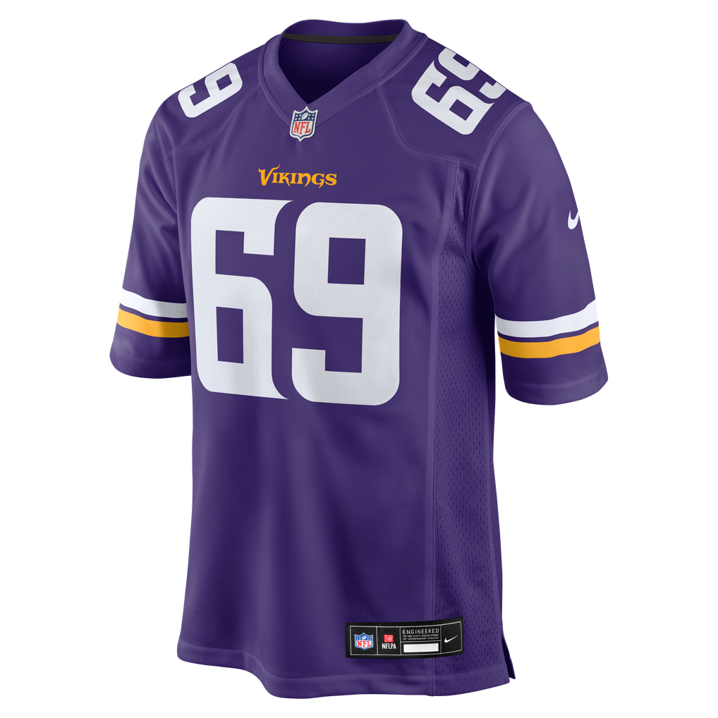 Men's Minnesota Vikings Jared Allen Nike Purple Retired Player Game Jersey - Image 3