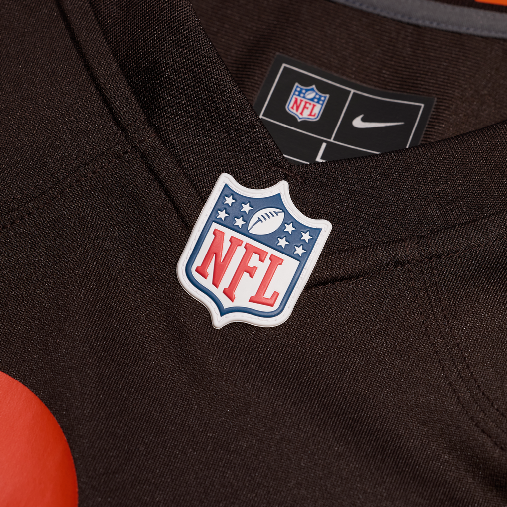 Men's Cleveland Browns Jared Verse Nike Brown Men's Nike Game Jersey - Image 5