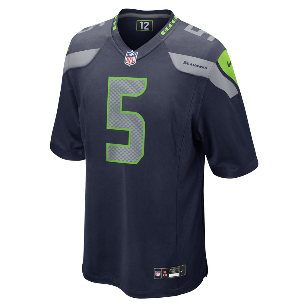 Men's Seattle Seahawks Jason Myers Nike  College Navy  Game Jersey - Image 3