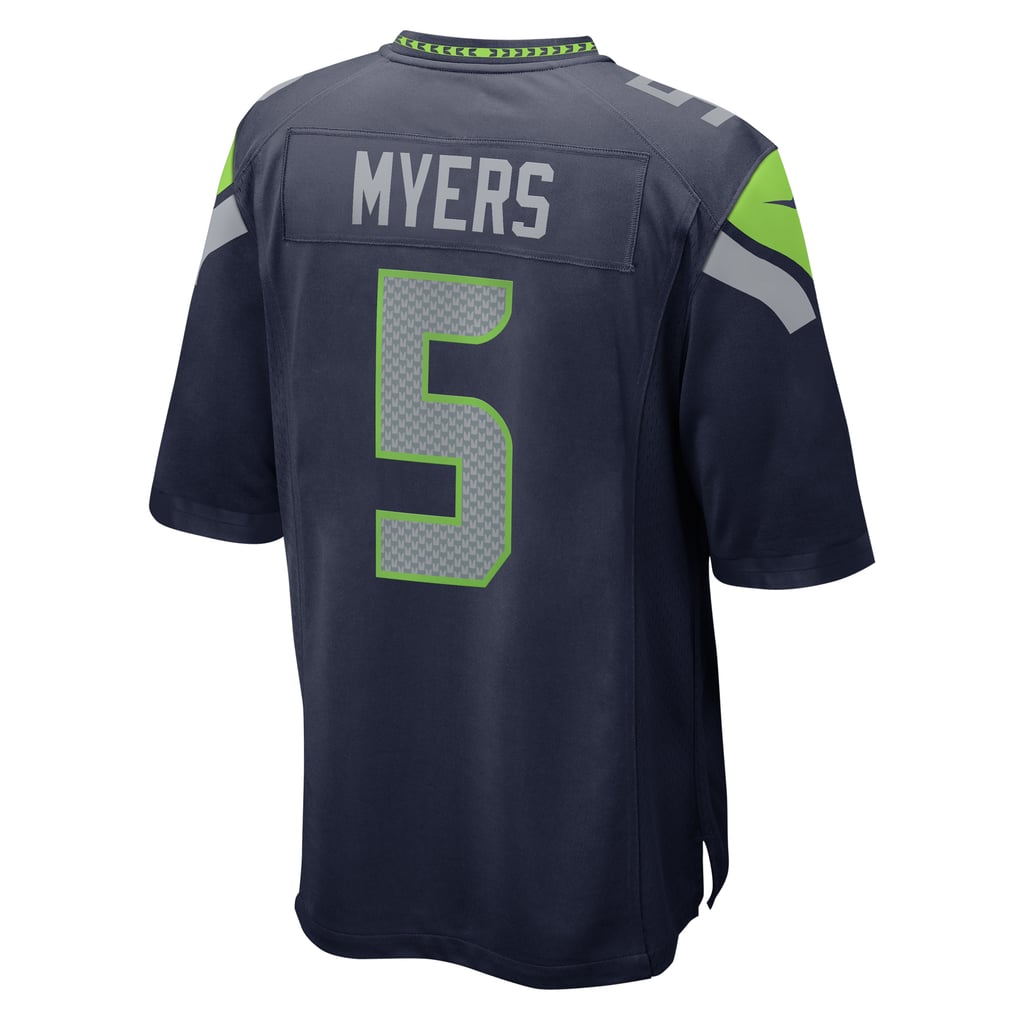 Men's Seattle Seahawks Jason Myers Nike  College Navy  Game Jersey - Image 4