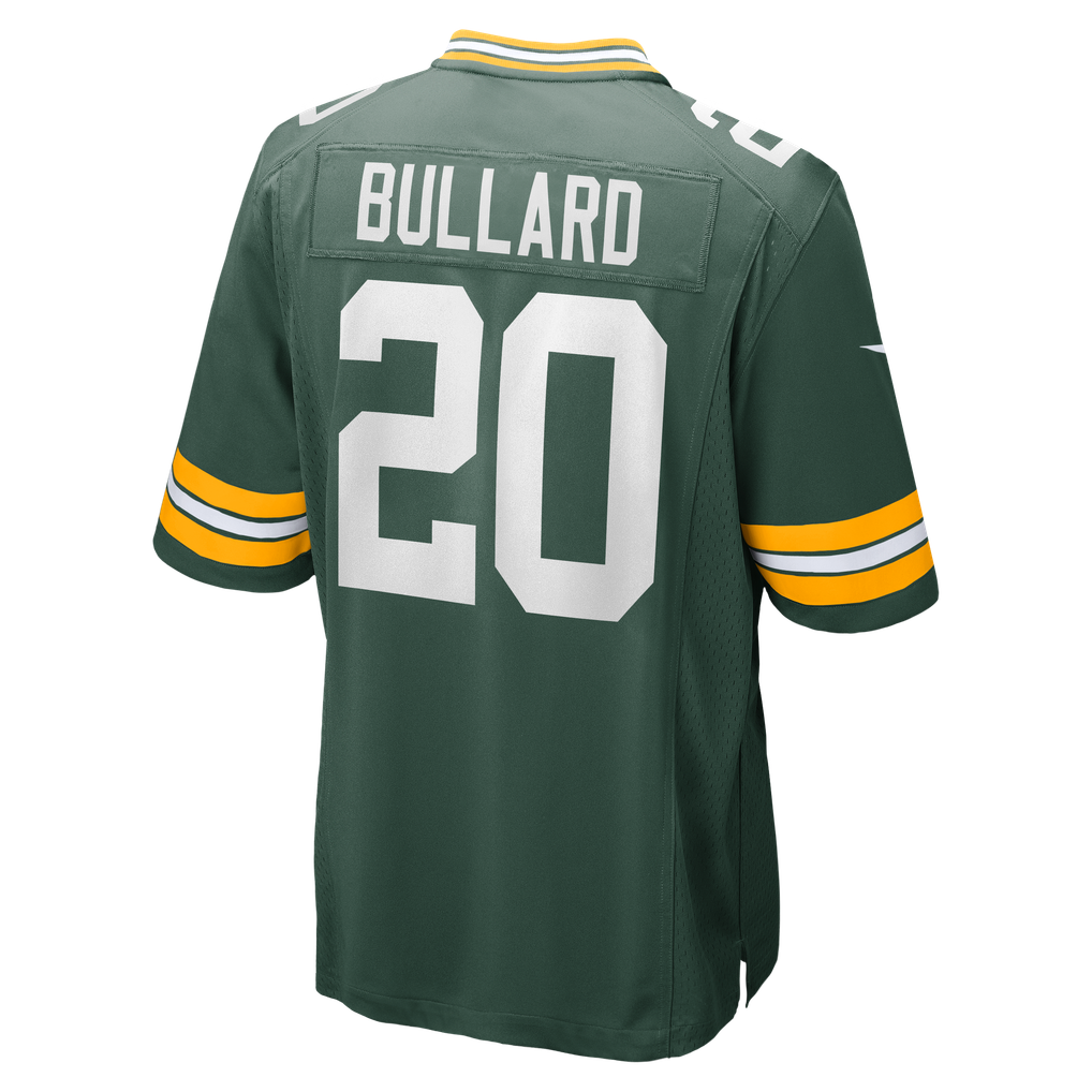 Men's Green Bay Packers Javon Bullard Nike  Green  Game Jersey - Image 4