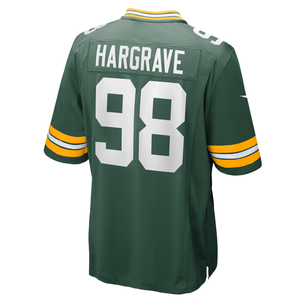 Men's Green Bay Packers Javon Hargrave Nike Green Team Game Jersey - Image 6