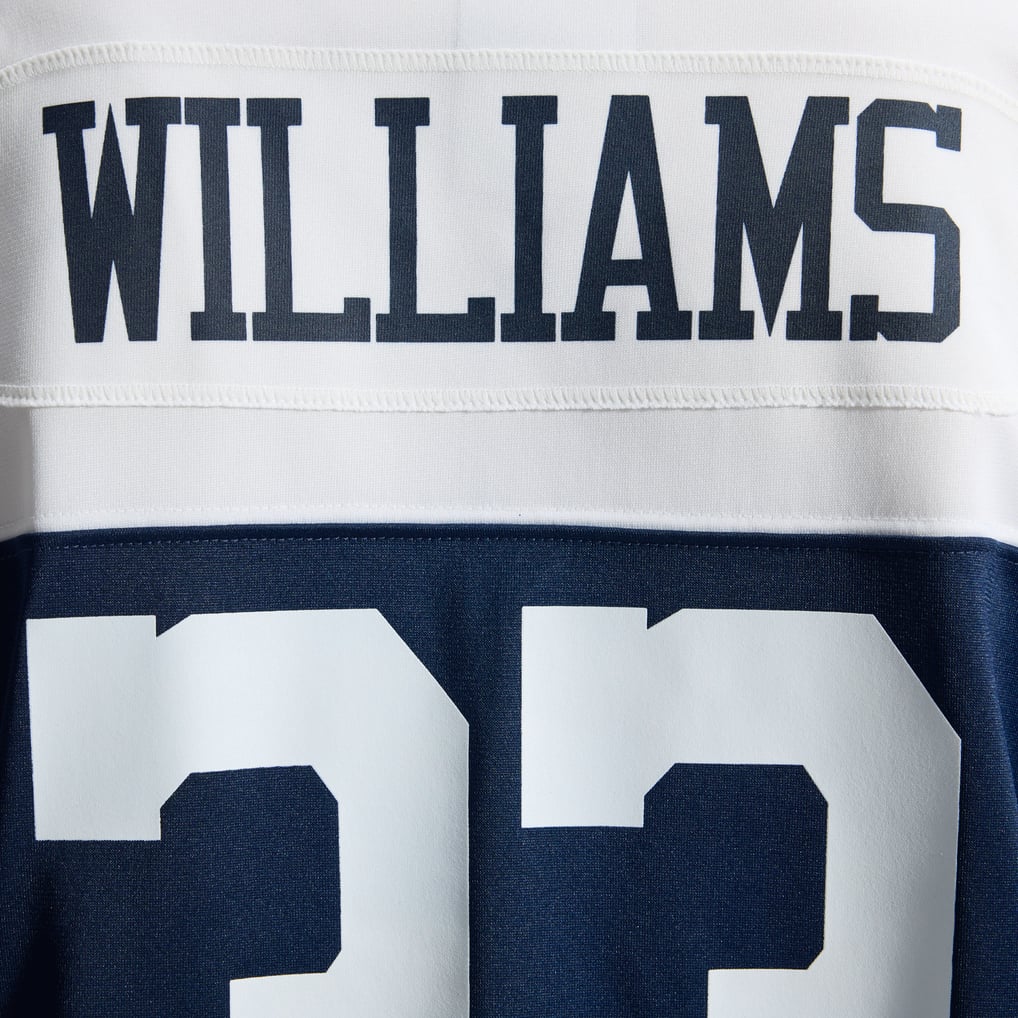Men's Dallas Cowboys Javonte Williams Nike Navy Alternate Game Jersey - Image 13