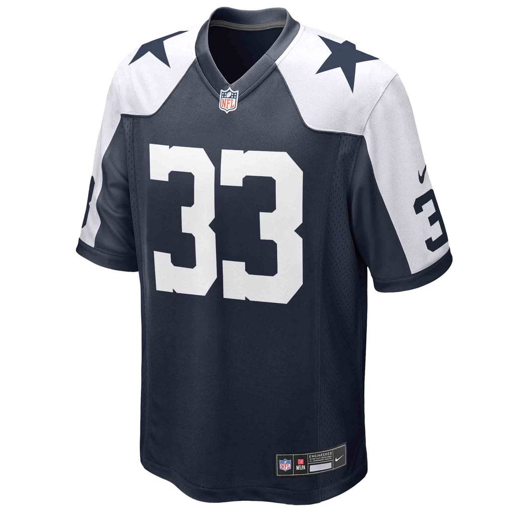 Men's Dallas Cowboys Javonte Williams Nike Navy Alternate Game Jersey - Image 7