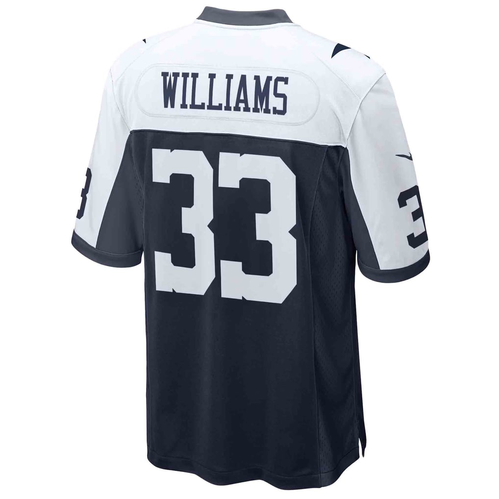 Men's Dallas Cowboys Javonte Williams Nike Navy Alternate Game Jersey - Image 8